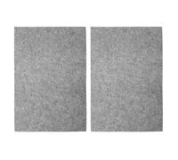 SECFOU Tapis en Feutre pour Calligraphie 2 Pièces Léger Surface D'écriture Lisse, Design Simple, comme sous-Main de Bureau pour Dessin et Peinture