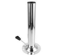 SECFOU Vérin à Gaz en Fer Argenté pour Tabouret de Bar Réglable en Hauteur Siège Confortable, Pièce de Rechange pour Cuisines et Bureaux