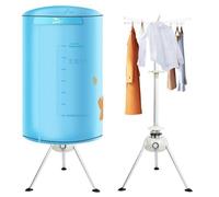 Séche à Linge Chauffant Électrique Pliable UTEN 1000W Séchoir Chauffage Pliable Électrique avec Réglage de L'heure