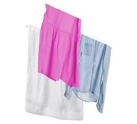 Sèche-linge à suspendre, structure en acier, longueur 180 cm, 5 barres de séchage, capacité de charge 10 kg, résistant à l'humidité