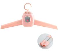 Sèche-Linge Cintre Portable Électrique Pliant Petit Rack Chaussures Chaudes Sécher Les Vêtements Ménage Mini Séchoir À Air Chaud Et Froid Machine De Séchage À L'air Froid avec Tuya