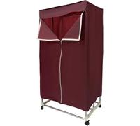 Sèche-linge de 1200-1500W, 220V. Mini-sèche-linge portable avec une capacité de 30 kg, séchoir électrique pour maisons, chambres d'étudiants et caravanes, couleur bordeaux