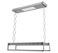 Sèche-linge électrique de plafond - JJ2958-001400N2 - Télécommande 20 m - Éclairage LED - Capacité de charge 35 kg - Longueur 130–215 cm - Course 110 cm