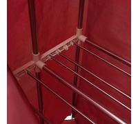 Sèche-linge électrique portable mini - Rouge vin - Étanche - Idéal pour les appartements et les petits espaces