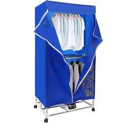 Sèche-linge électrique - Sèche-linge portable - Séchage rapide des vêtements - Grande capacité - Dimensions : 70 x 50 x 150 cm - Couleur : blanc