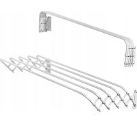 Sèche-linge mural - modèle à ciseaux - largeur 100 cm - extensible et pliable - peu encombrant - pour salle de bain/buanderie