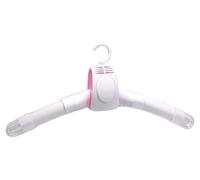 Sèche-linge portable, porte-vêtements de voyage, blanc/rose, prise européenne
