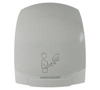 Sèche-mains 1800 W, automatique, à fixer au mur, dimensions : 26 x 24 x 24 cm