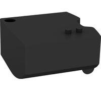 Sèche-mains à jet d'air Delabie SPEEDJET2 noir mat avec collecteur