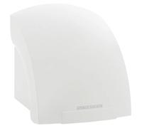 Sèche-mains automatique - Appareil professionnel mural - 1200 W, séchage rapide en 10 à 15 s - Capteur infrarouge - Air chaud et froid - Indice d'étanchéité IPX4 - Prise UE 220–240 V - Blanc
