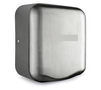 Sèche-mains automatique - Souffleur à main air chaud commercial grande vitesse | 1800 watts | Installation rapide et facile, Fournitures de salle de bain(Stainless Steel)