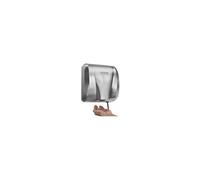 VEVOR Seche Main Électrique 1300 W Sèche-mains Automatique Commercial Robuste Acier Inoxydable Haute Vitesse Filtre HEPA 2 Choix d'Alimentation pour Toilettes Entreprises Industrielles 325x295x180 mm