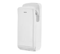 VEVOR Sèche-Mains Électrique, Sèche-Mains Automatique avec Filtre HEPA pour Salles de Bain et Espaces Commerciaux, Moteur 19000 tr/min, Montage Mural, Double Sortie d'Air, Structure en ABS, Blanc