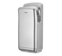 VEVOR Sèche-Mains Électrique, Sèche-Mains Automatique avec Filtre HEPA pour Salle de Bain et Espaces Commerciaux, Moteur 19000 tr/min, Double Sortie d'Air, Montage Mural, Structure en ABS, Argent