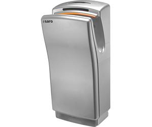 Sèche-mains haute vitesse modèle Sarma, dimensions : L 300 x P 250 x H 680