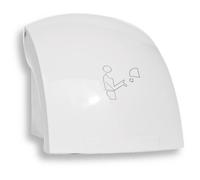 Sèche-mains mural à fixer 24 cm, blanc (69091,1)
