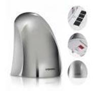 Sèche-mains mural Bremmer Aero Blade, 1000W, finition chromée, sans contact