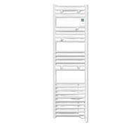 Sèche-serviettes électrique soufflant connecté 1300W Blanc Brillant DORIS NEO Etroit - ATLANTIC 851264