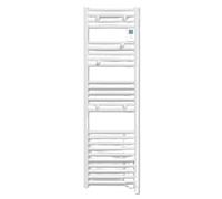 Sèche-serviette 300 W DORIS DIGITAL ETROIT blanc brillant ATLANTIC 851308