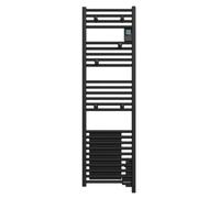 Sèche-serviettes électrique connecté 300W Noir DORIS NEO Etroit - ATLANTIC 851293