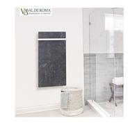 Sèche-serviette à inertie TACTILO Vertical Natura Noir 1300W - Valderoma NN13BLA