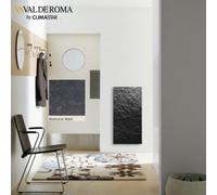 Sèche-serviette à inertie Wifi Natura Noir 800W Vertical - Valderoma NN08BLW