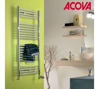 Sèche-serviette ACOVA - ATOLL Spa eau chaude Chromé 283W SLO-080-050