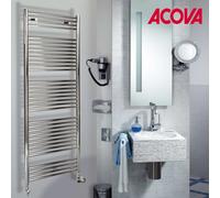 Sèche-serviette ACOVA - ATOLL Spa eau chaude Chromé 705W SLO-170-060