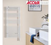 Sèche-serviette ACOVA CALA Symétrique IHC 500W blanc TLNSS050040ECZF