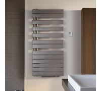 Sèche-serviette ACOVA - FASSANE SPA + AIR Asymétrique à gauche eau chaude 1594W (594W + 1000W) FL118-055IFS
