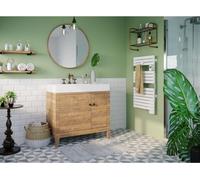 Sèche-serviette - ASAMA CONNECTE II - 500W - h.99.5xl.55cm -Blanc