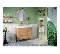Sèche-serviette - ASAMA CONNECTE II - 500W - h.99.5xl.55cm -Blanc