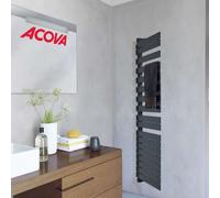 Sèche-serviette Chauffage central ACOVA - Fassane Spa Twist asymétrique à gauche 809W - FLT168-055