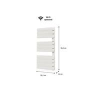 Sèche-Serviette - DREXON - DX 951105 - Électrique 500W - Aluminium - Blanc