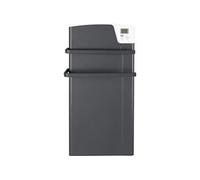 Atlantic - Sèche-serviette électrique soufflant Kéa 1400 W (800+600 W) Gris