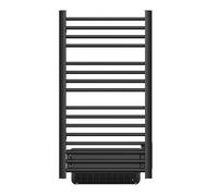 Sèche-serviette électrique sans fluide avec soufflerie - BESTHERM - HESTIA 500 + 1000W - noir