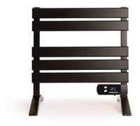Sèche-serviette électrique WARM TOWEL MINI 150W Aluminium IP24 à suspendre ou à poser Noir G