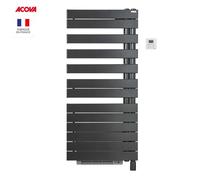 Sèche-serviette Soufflant ACOVA - REGATE Twist + Air électrique pivot à droite 2000W (1000W+1000W) TXCR100-055IFS