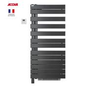Sèche-serviette Soufflant ACOVA - REGATE Twist + Air électrique pivot à gauche 1500W (500W+1000W) TXCL050-055IFS