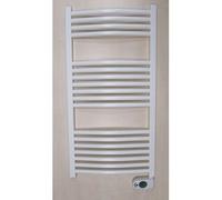 Ducasa Radiateur électrique sèche-serviettes 0.636.033 - Inertie fluide 750 W Blanc - Garantie 2 ans