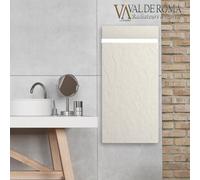 Sèche-serviettes à inertie TACTILO Vertical Blanc Quartz 1300W - Valderoma BZ13BLA