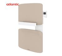 Sèche-serviettes ATLANTIC AMARILIS mât à gauche beige 430W 862586