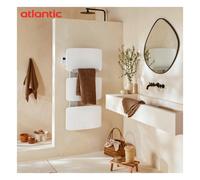 Sèche-serviettes ATLANTIC AMARILIS mât à gauche blanc 650W 862578
