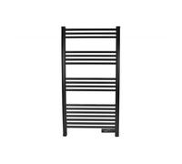 Sèche-serviettes avec minuterie 500W PURLINE NTW-11B Noir Noir G