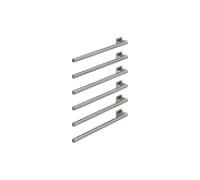 Dornbracht chauffe-serviettes, 6 positions, saillie à gauche, largeur 600mm, 83306980-19, Couleur: Chrome foncé