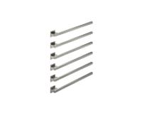 Dornbracht chauffe-serviettes, 6 positions, saillie à droite, largeur 600mm, 83316980-99