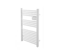 DREXON - Sèche-Serviettes Électrique LYRIA Salle de Bain 750W - Technologie Sans Fluide - Programmable - Fil Pilote 6 Ordres - Mode Boost - Détection Fenêtre Ouverte - Blanc