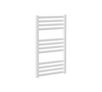 Sèche-Serviettes Eau Chaude MAHANA Droit 1 027W Acier Blanc - - MAH7501775D