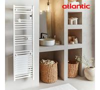 Sèche-serviettes électrique 1000W DORIS Blanc brillant - ATLANTIC 850268