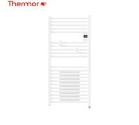 Sèche-serviettes électrique 1500W (1000W+500W) RIVA 5 soufflant Blanc brillant - THERMOR